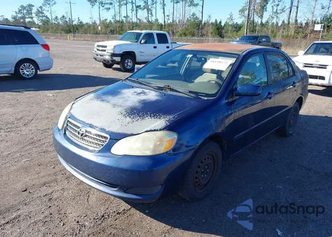 2005 Toyota Corolla Le из США, поврежденный, VIN 1NXBR32E15Z357286